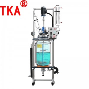 Chemical Jacketed glass reactor in China